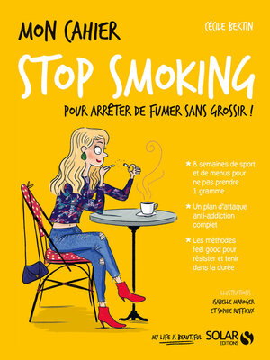 cover image of Mon cahier Stop smoking
